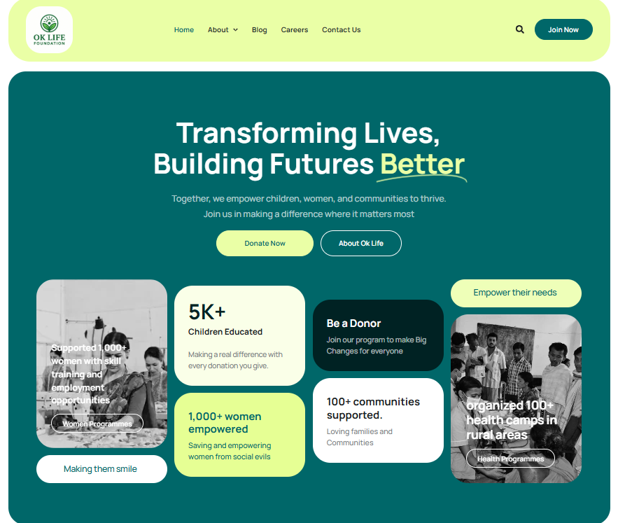 Organization Website